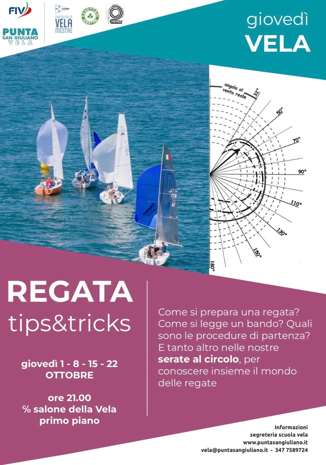 Regata tips&tricks · 1° incontro